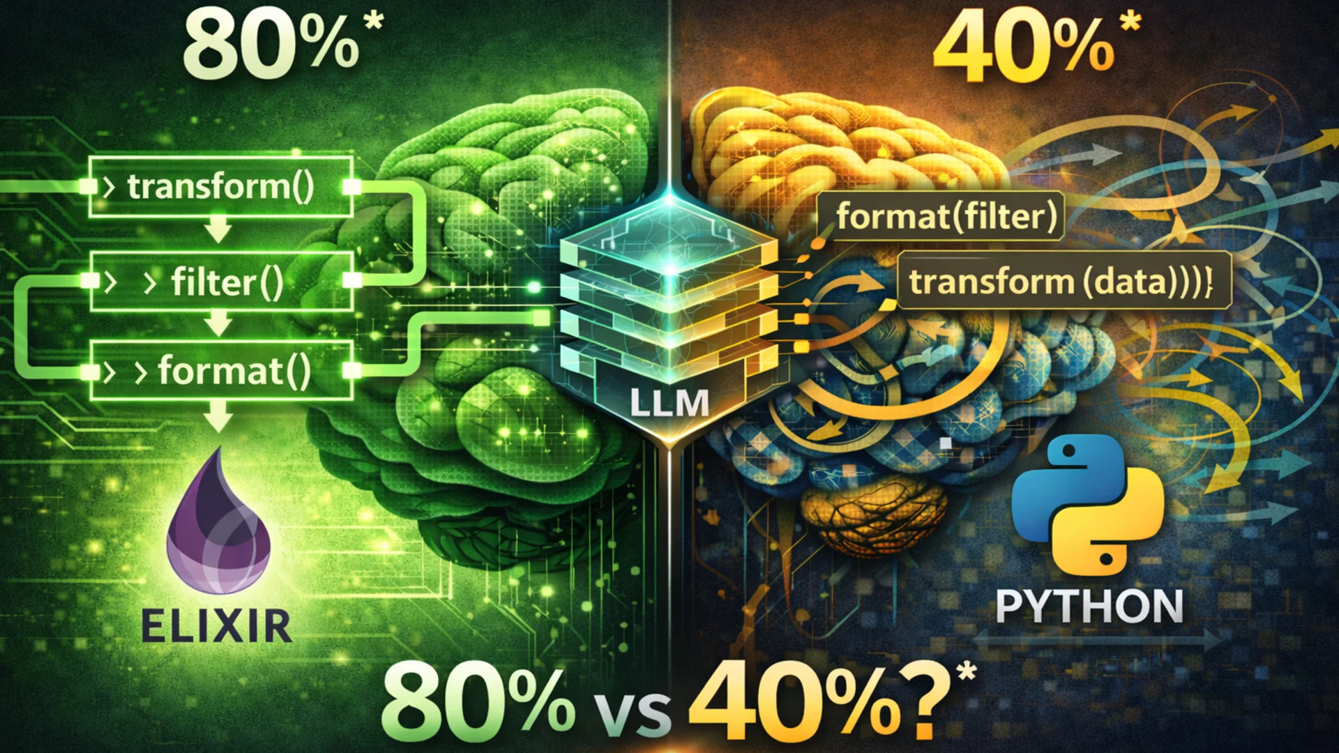 Do LLMs really write better Elixir than Python?